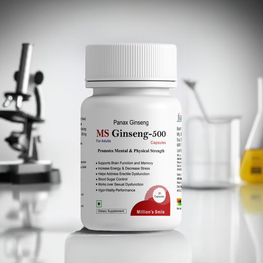 MS Ginseng-500 Capsules - 30caps.