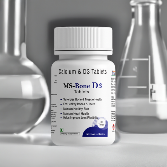 MS-Bone D3 Tablets - 30tabs.