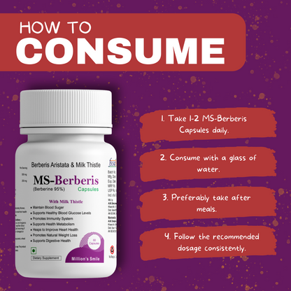 MS-Berberis Capsules -  60caps.