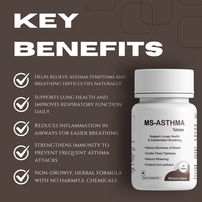 MS-Asthma Tablets - 60tabs.