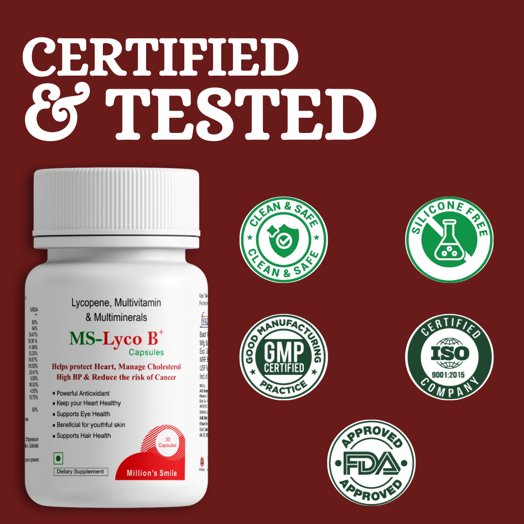 MS - Lyco B+ Capsules - 30Caps.
