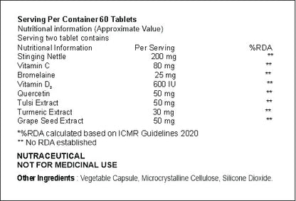 MS-Asthma Tablets - 60tabs.