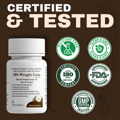 MS-Weight Gain Capsules - 60caps.