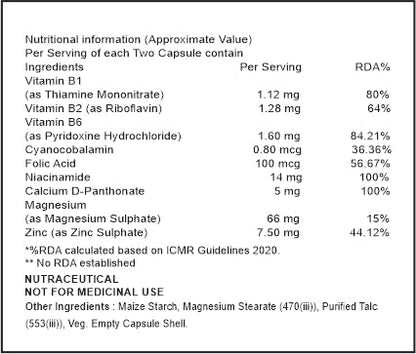 MS-MZB+ Capsules - 60caps.