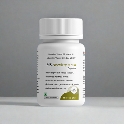 MS - Anxiety Stress Capsules - 60Caps.