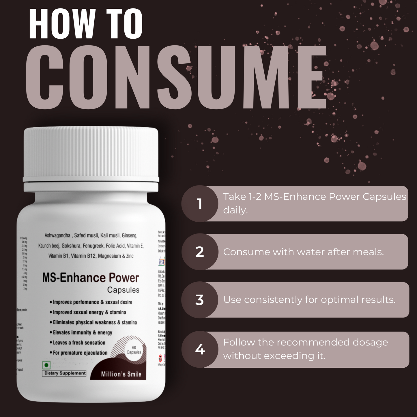 MS-Enhance Power Capsules - 60caps.
