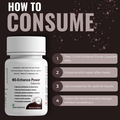 MS-Enhance Power Capsules - 60caps.