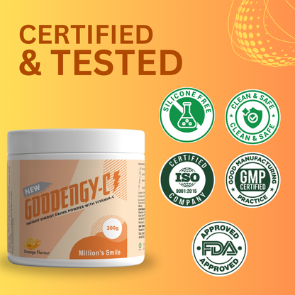 MS Goodengy-C Energy Drink Powder Orange Flavoured - 300g