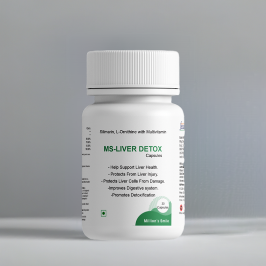 MS - Liver Detox Capsules - 30 Caps.