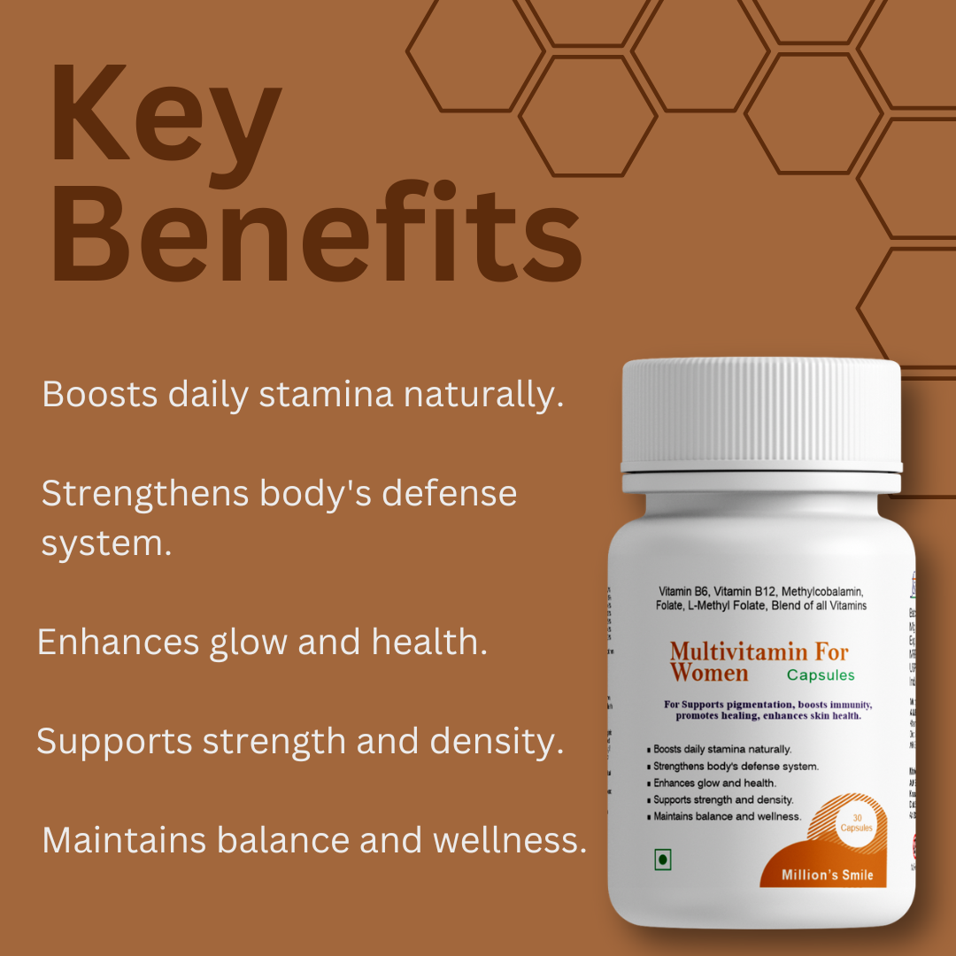 MS - Multivitamin for Women Capsules - 30Caps.