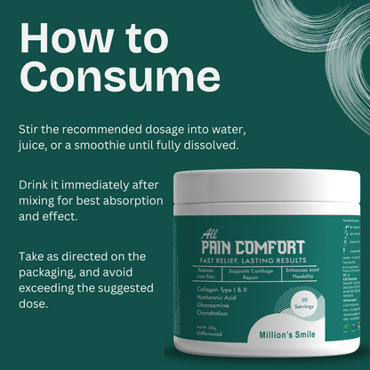 MS - Pain Comfort Powder - 30 Servings